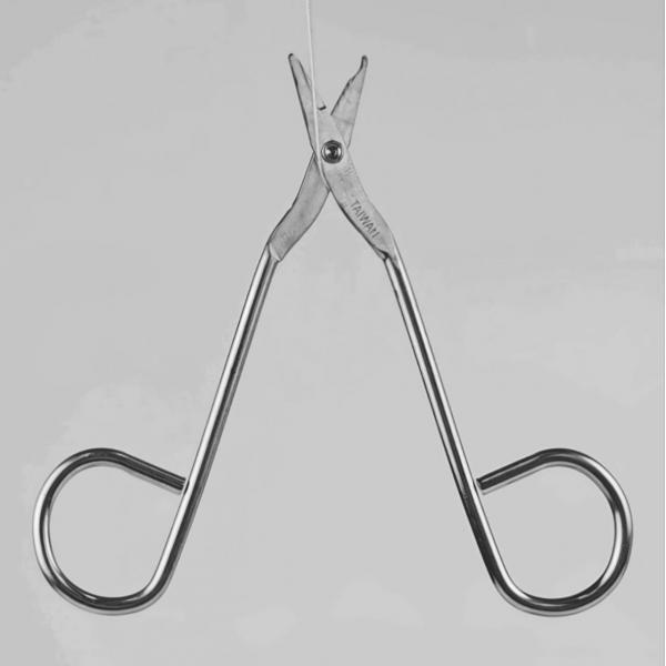 Littauer Facial Scissors iron wire 4&quot;