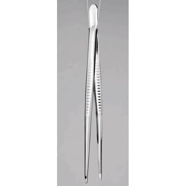 Disposable Thumb Forceps Metal 5”